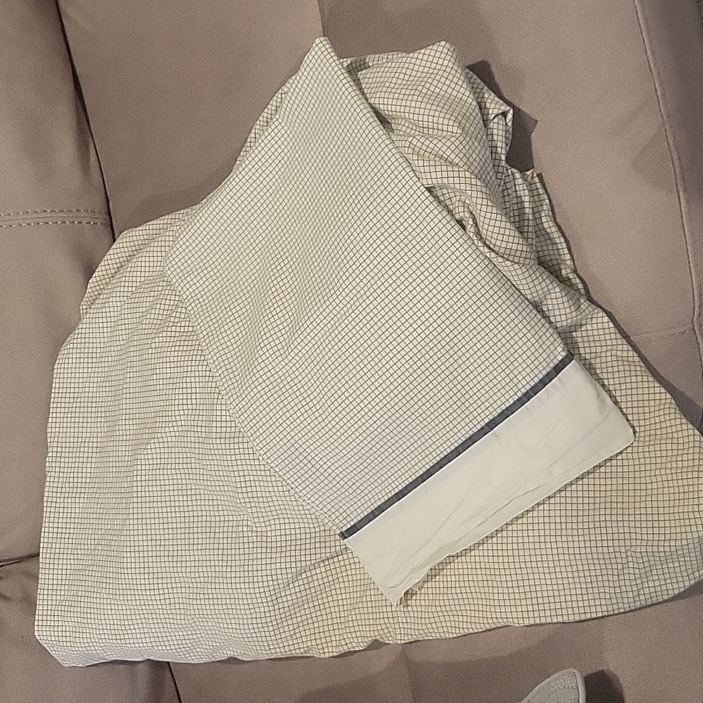 Nautica Beige and Gray Bedding Sheets